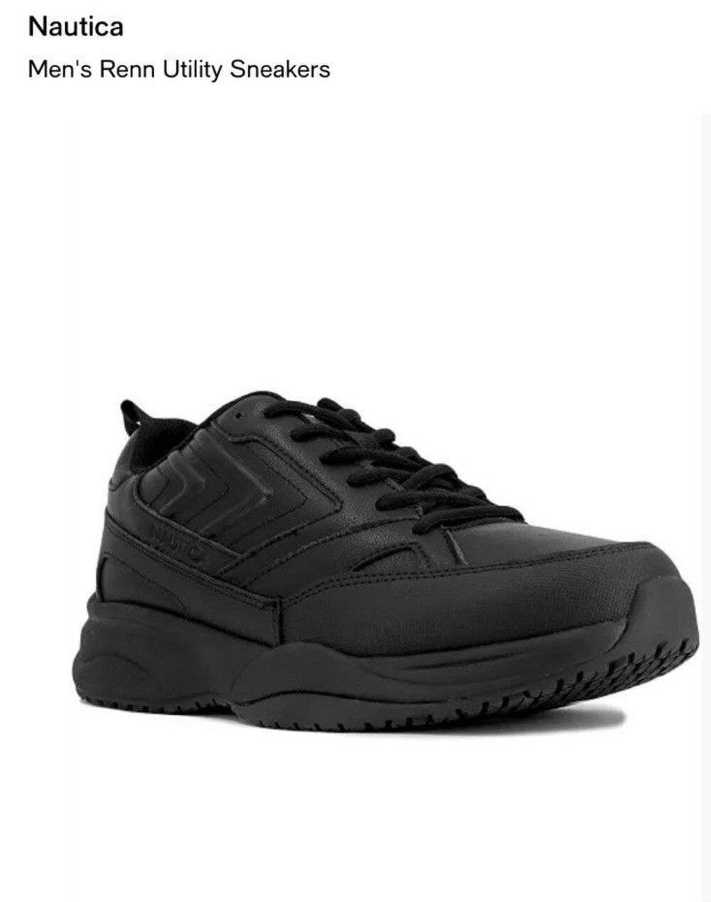 Nautica Men’s Renn Utility Sneakers Size 10